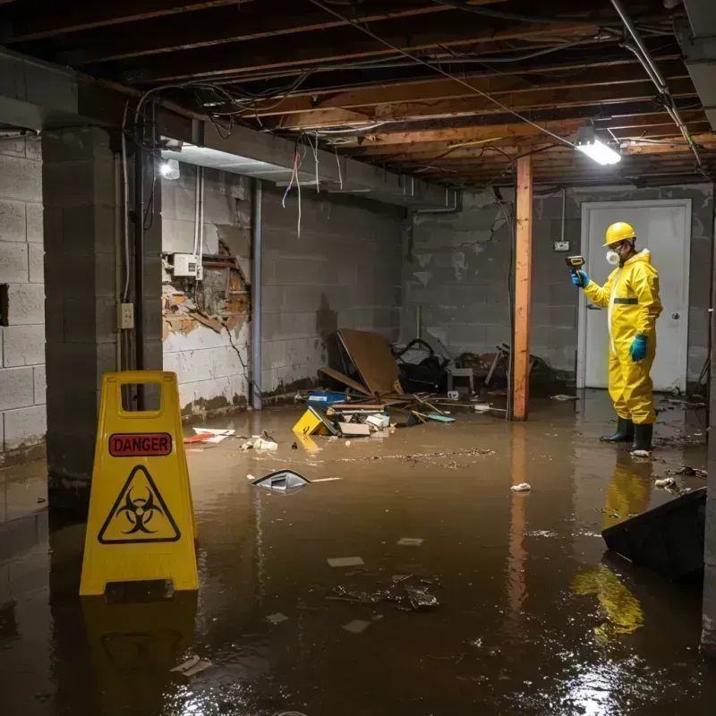 Flooded Basement Electrical Hazard in Denver County, CO Property